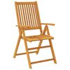 vidaXL 5-tlg. Garten-Essgruppe 140x80x74 cm Massivholz Akazie