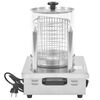 vidaXL Hot Dog W&auml;rmer mit 2 St&auml;ben Edelstahl 500 W