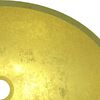 vidaXL Waschbecken Glas 50x37x14 cm Gold