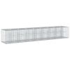 vidaXL Gabionen-Hochbeet 2 stk. 340 x 60 x 55 cm Verzinkter Stahl