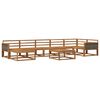 vidaXL Outdoor-Sofagarnitur 8 pcs Natur Massivholz Akazie