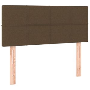 vidaXL Kopfteil Dunkelbraun 80x5x78/88 cm Stoff