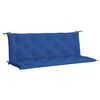 vidaXL Gartenbank-Auflage Blau 150x(50+50)x7 cm Oxford-Gewebe