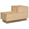 vidaXL Nachttisch Artisan-Eiche 70 x 36 x 40,5 cm Holzwerkstoff