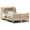 vidaXL Massivholzbett ohne Matratze 160x200 cm Kiefernholz