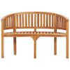 vidaXL 4-tlg. Garten-Lounge-Set Massivholz Teak