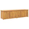 vidaXL Gartenbox 200x50x55 cm Massivholz Teak