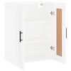 vidaXL Wandschrank Wei&szlig; 69,5x34x90 cm Holzwerkstoff