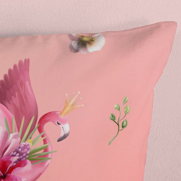 Good Morning Kinder-Bettw&auml;sche-Set QUEEN 135x200 cm Rosa