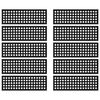 vidaXL Stufenmatten 10 Stk. 25x75 cm Gummi