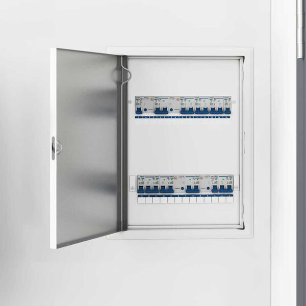 vidaXL Zugangsklappe Wei&szlig; 63 x 33 x 3 cm Stahl