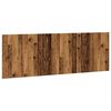 vidaXL Kopfteil Wandmontage Altholz-Optik 240x1,5x80 cm Holzwerkstoff