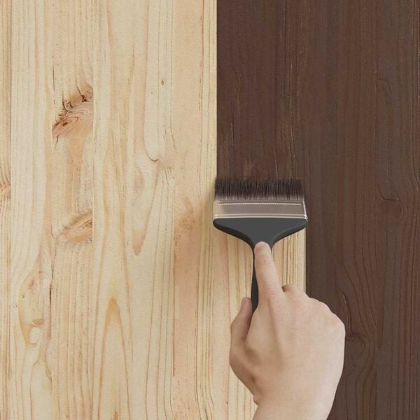 vidaXL Holzfarbe Braun 16,5 x 16,5 x 15,9 cm Wanddruck