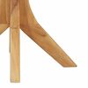 vidaXL Beistelltisch Braun 40 x 40 x 41 cm Teak-Massivholz