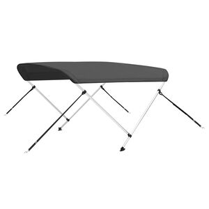 vidaXL 2-Bow Bimini Top Anthrazit 180x130x110 cm