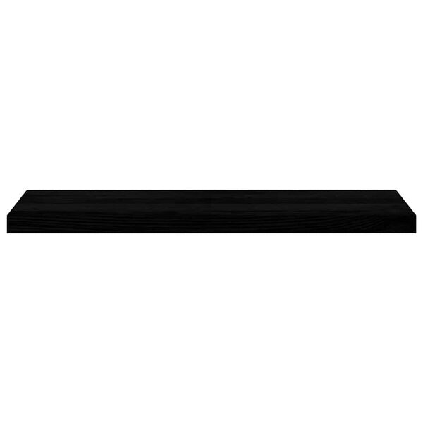 vidaXL Fensterb&auml;nke 2 Stk. Dunkelbraun 90x30x2 cm Massivholz Eiche