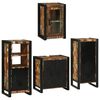vidaXL Badezimmerm&ouml;bel-Set 4 stk. Mehrfarbig 55 x 35 x 60 cm