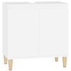vidaXL Waschbeckenunterschrank Wei&szlig; 58x33x60 cm Holzwerkstoff