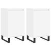 vidaXL Sideboards 2 Stk. Wei&szlig; 40x35x70 cm Holzwerkstoff