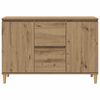 vidaXL Sideboard Artisan-Eiche 102x35x70 cm Holzwerkstoff