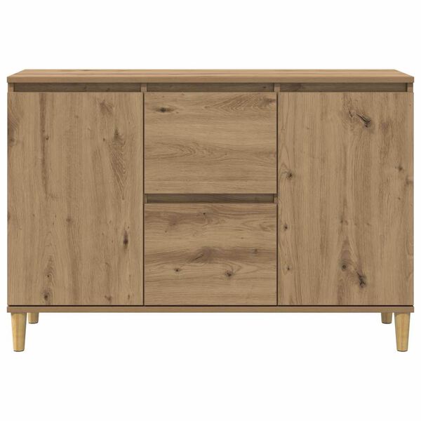 vidaXL Sideboard Artisan-Eiche 102x35x70 cm Holzwerkstoff