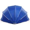 vidaXL Pool-Dome Blau 546 x 516 x 250 cm
