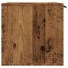 vidaXL Katzenklo Altholz-Optik 60x40x40 cm Holzwerkstoff