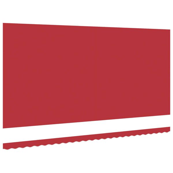vidaXL Markisenersatzstoff Rot 580 x 345 cm Polyester