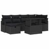 vidaXL Gartensofa-set 12 stk. Poly-Rattan