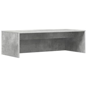 vidaXL Wandtisch Beton Grau Holzwerkstoff 100 x 45 x 30 cm