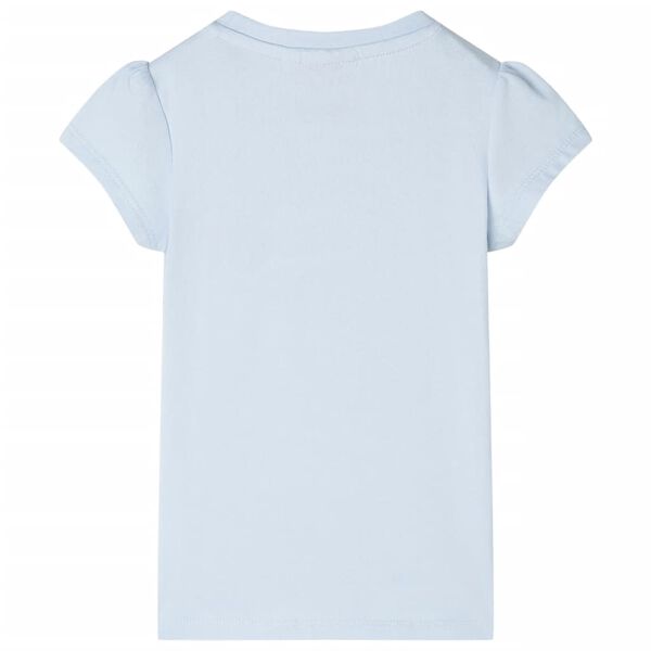 Kinder-T-Shirt Hellblau 104