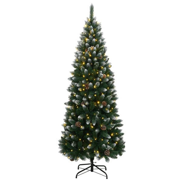 vidaXL K&uuml;nstlicher Weihnachtsbaum 150 LEDs 120 cm