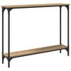 vidaXL Konsolentisch Artisan-Eiche 100 x 22,5 x 75 cm Holzwerkstoff