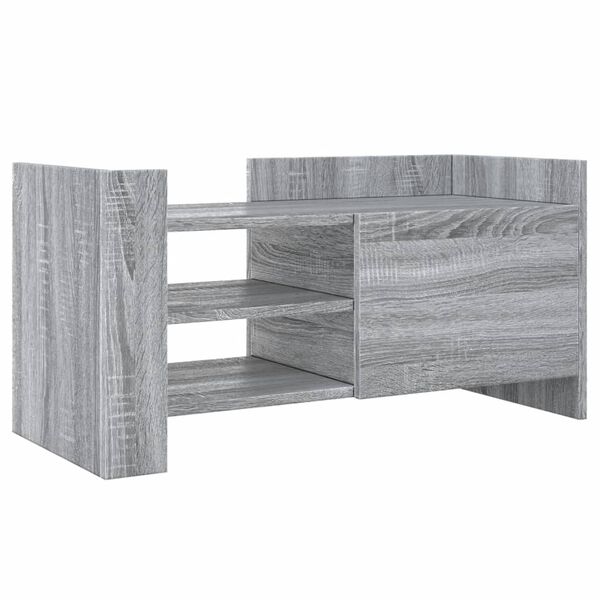 vidaXL TV-Schrank Grau Sonoma 80x35x40 cm Holzwerkstoff