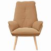 vidaXL Sessel Beige 69 x 74 x 93 cm Sherpa-Stoff