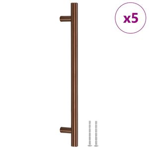 vidaXL M&ouml;belgriffe 5 Stk. Bronzen 192 mm Edelstahl
