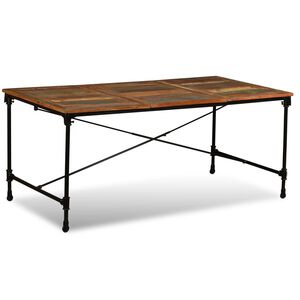 vidaXL Esstisch Altholz Massiv 180 cm