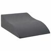 vidaXL Beinkissen Grau 68 x 40 x 18 cm PU-Schaum