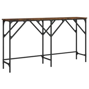 vidaXL Konsolentisch R&auml;uchereiche 140x29x75 cm Holzwerkstoff