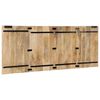 vidaXL Kopfteil 200 cm Massives Rohholz Mango