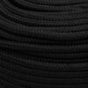 vidaXL Arbeitsseil Schwarz 8 mm 250 m Polyester