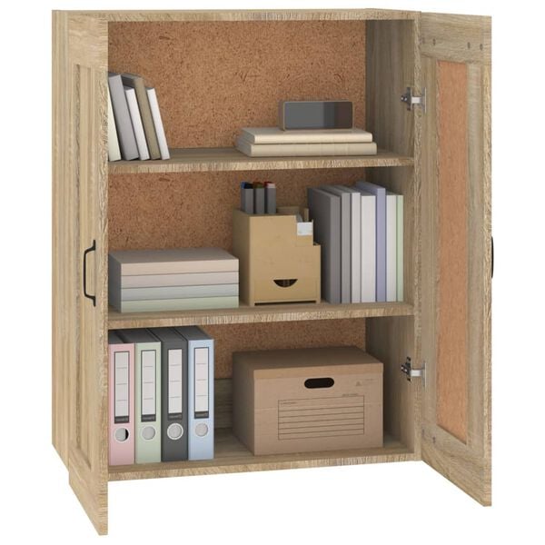 vidaXL H&auml;ngeschrank Sonoma-Eiche 69,5x32,5x90 cm