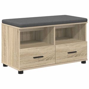 vidaXL Flurbank Sonoma-Eiche 80 x 38 x 46 cm