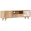 vidaXL TV-Schrank 140x30x40 cm Massivholz Mango