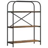 vidaXL B&uuml;cherregal 3 Ebenen 80 x 30 x 109 cm Holzwerkstoff