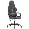 vidaXL Gaming-Stuhl Schwarz und Camouflage Kunstleder