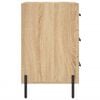 vidaXL Nachttisch Sonoma-Eiche 40x40x66 cm Holzwerkstoff