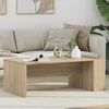 vidaXL Couchtisch Sonoma-Eiche 95 x 50 x 34 cm Holzwerkstoff