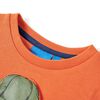 Kinder-Sweatshirt Dunkelorange 140