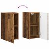 vidaXL TV-Schrankset 4 pcs Altholz Holzwerkstoff
